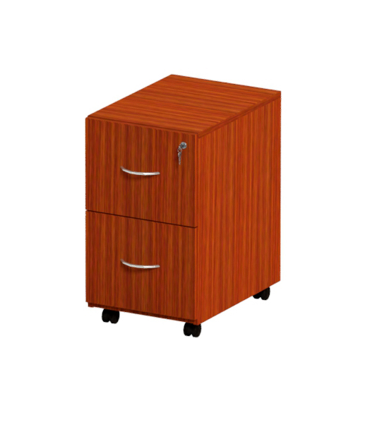 Envision Pedestal - Mobile, Two File Drawers