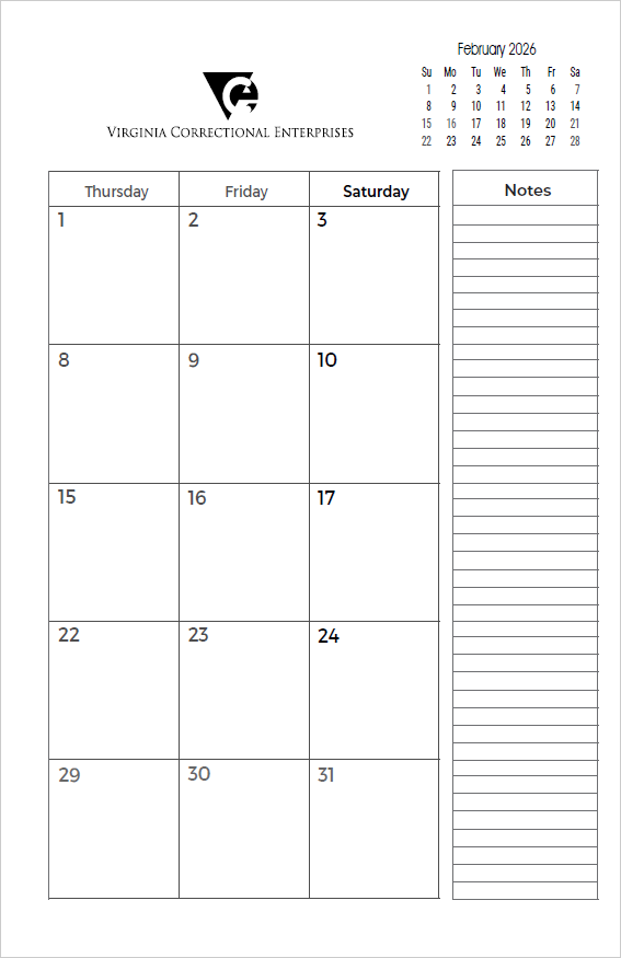 Monthly Planner