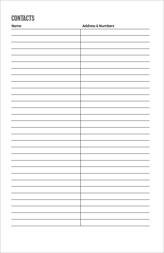 Weekly/Monthly Planner