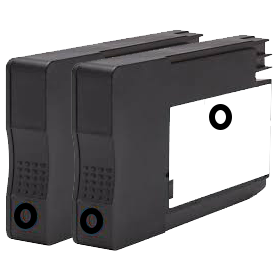 Renewable HP 936E 2/Pack High Yield Black Ink Cartridges